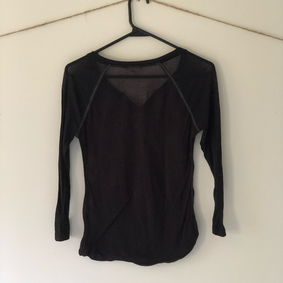 FOREVER 21 Black Baseball Tee - Picture 5 of 5